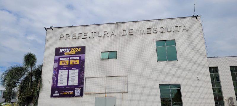 A Prefeitura de Mesquita aumentou substancialmente o percentual de desconto para pagamento do IPTU em cota única.