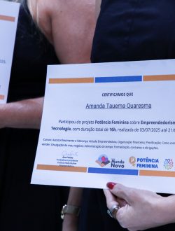 Projeto Potência Feminina tem sua formatura realizada no Espaço da Mulher Mesquitense