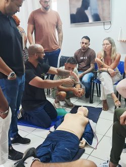 CAPS Casa Azul recebe capacitação em primeiros socorros