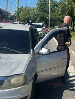 CCO auxilia polícia militar a recuperar veículo furtado