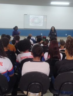 Grupamento de Ronda Escolar promove palestra sobre atos infracionais